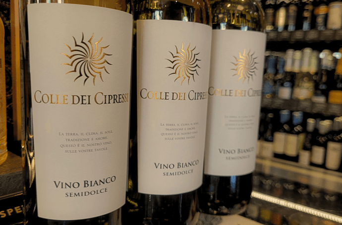 Colle Dei Cipressi Bianco etykiety